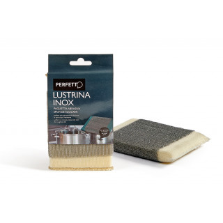 Paglietta abrasiva Lustrina inox