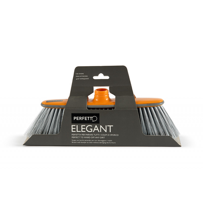 Scopa con paracolpi Elegant