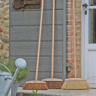 Scopa in fibra di palma Chestnut