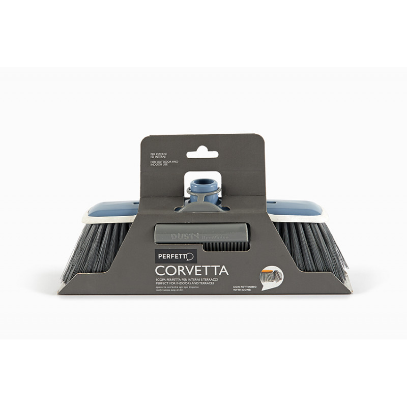 Scopa per terrazzi e interni Corvetta
