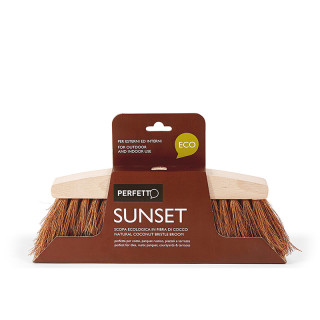 Scopa in fibra di cocco Sunset