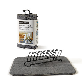 Tappetino scolapiatti con griglia