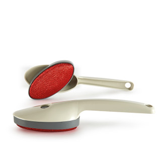 Spazzola Velluto Girevole