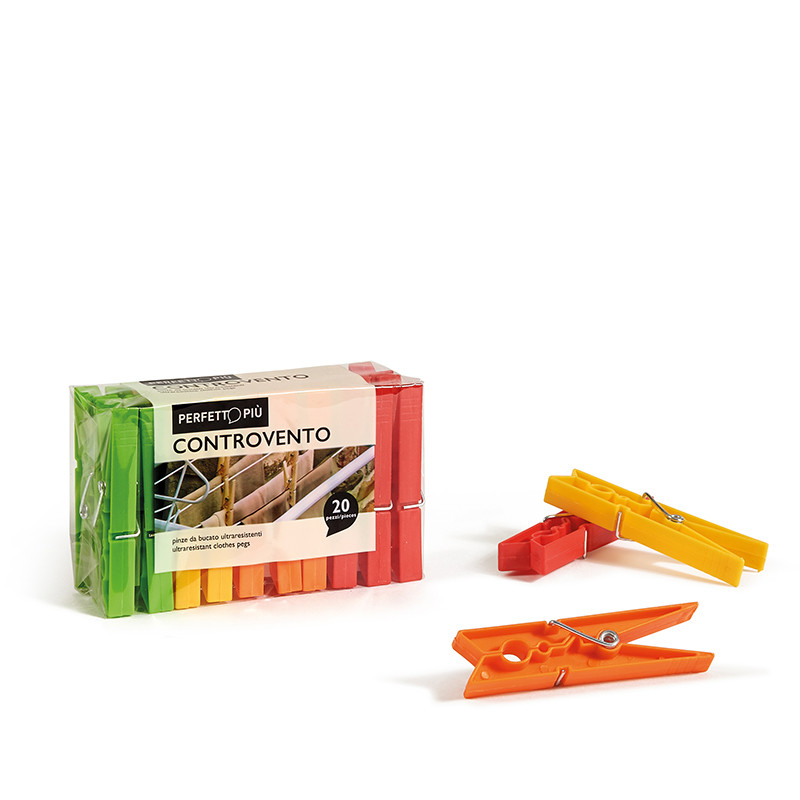 Mollette per panni Controvento