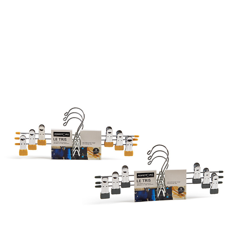 Grucce per gonne Antiscivolo - 3 pz.