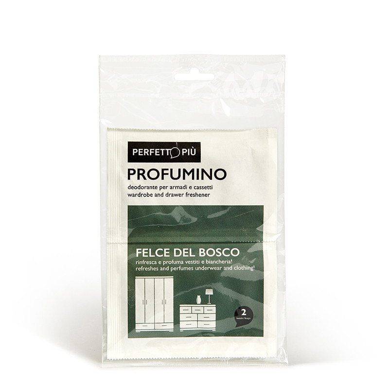 Sacchetto profumato per armadi Profumino - Felce del bosco