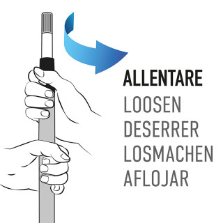 Asta telescopica Vital mt. 3