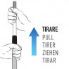 Asta telescopica Vital mt. 3