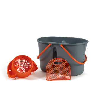 Secchio con strizzatore e doppia vasca X-Floor