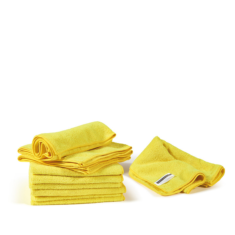 Panni microfibra multiuso Ultrega - Conf.10 pezzi giallo