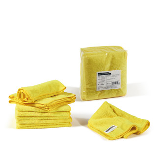 Panni microfibra multiuso Ultrega - Conf.10 pezzi giallo