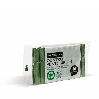 Mollette Bucato Controvento Green