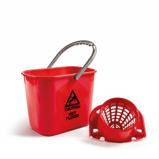 Secchio con strizzatore Polar - 15 lt.