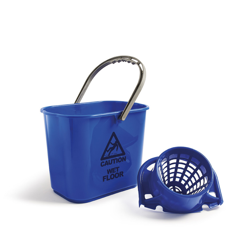 Secchio con strizzatore Polar - 15 lt.