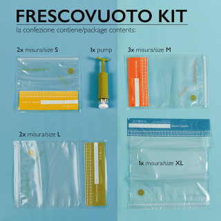 Sacchetti Sottovuoto Frescovuoto con pompa
