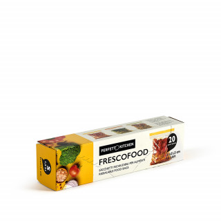 Sacchetti freezer riutilizzabili FRESCOFOOD - 20 pz. Small