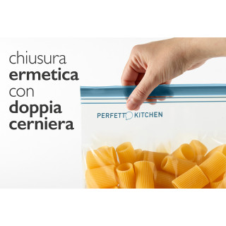 Sacchetti freezer riutilizzabili FRESCOFOOD - 25 pz XS