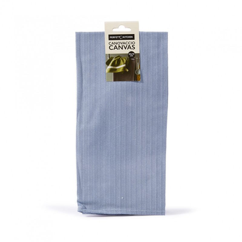Chevron canovaccio cotone