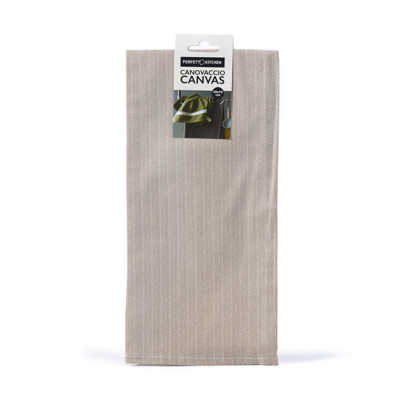 Chevron canovaccio cotone