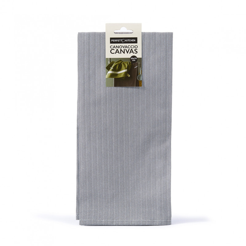 Chevron canovaccio cotone