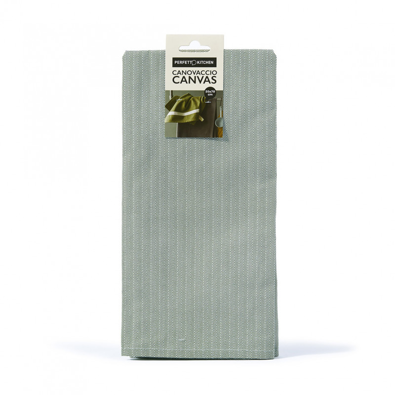 Chevron canovaccio cotone