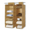Organizer armadio da appendere Easystorage - 2 x 6 ripiani