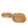 Carta Forno per friggitrice ad aria 20x20cm - 50 pz